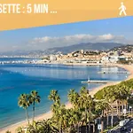 Frgk Victoria 4 1br Terrace, Ac & Ultra-fast Wi-fi Apartman Cannes