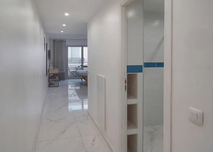 Daire Frgk Victoria 4 1br Terrace, Ac & Ultra-fast Wi-fi Cannes