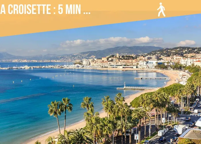Frgk Victoria 4 1br Terrace, Ac & Ultra-fast Wi-fi Daire Cannes